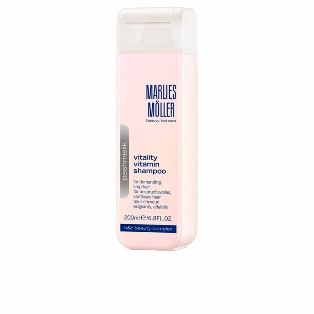 Marlies Moller Pashmisilk Vitamin Shampoo Шампунь с витаминами для ослабленных волос 200 мл