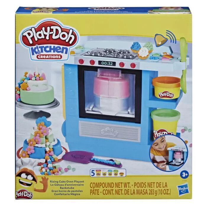 Кухня Play-Doh, Торт ко Дню Рождения mit 5 Glsern Modelliermasse