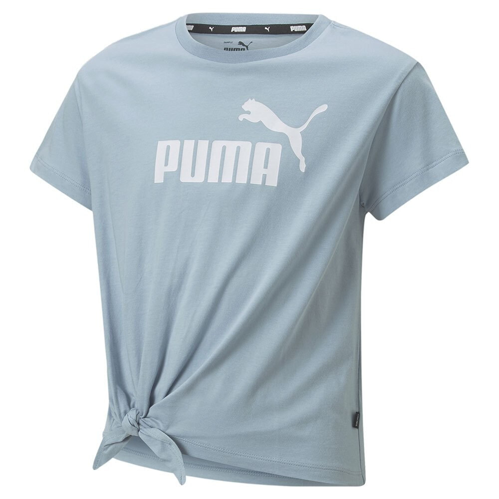 PUMA Essentials Logo Knotted T-Shirt