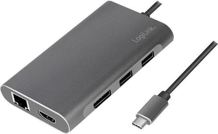 Stacja/replikator LogiLink USB-C (UA0382)