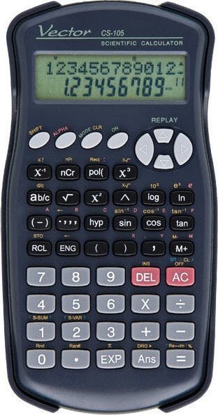 Vector Calculator Vector Scientific Calculator CS-105 - 240 universal functions