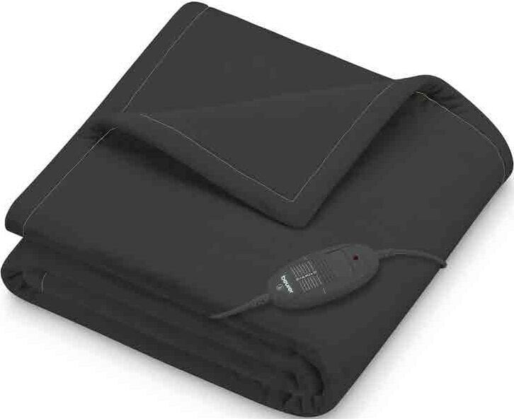 Beurer Beurer Heated Blanket HD 74 Cosy Limited Edition, Electric Blanket (black, 150 x 130 cm)