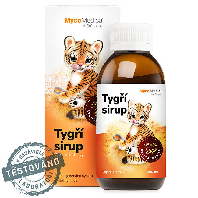 Tiger syrup 200 ml + FREE tattoos