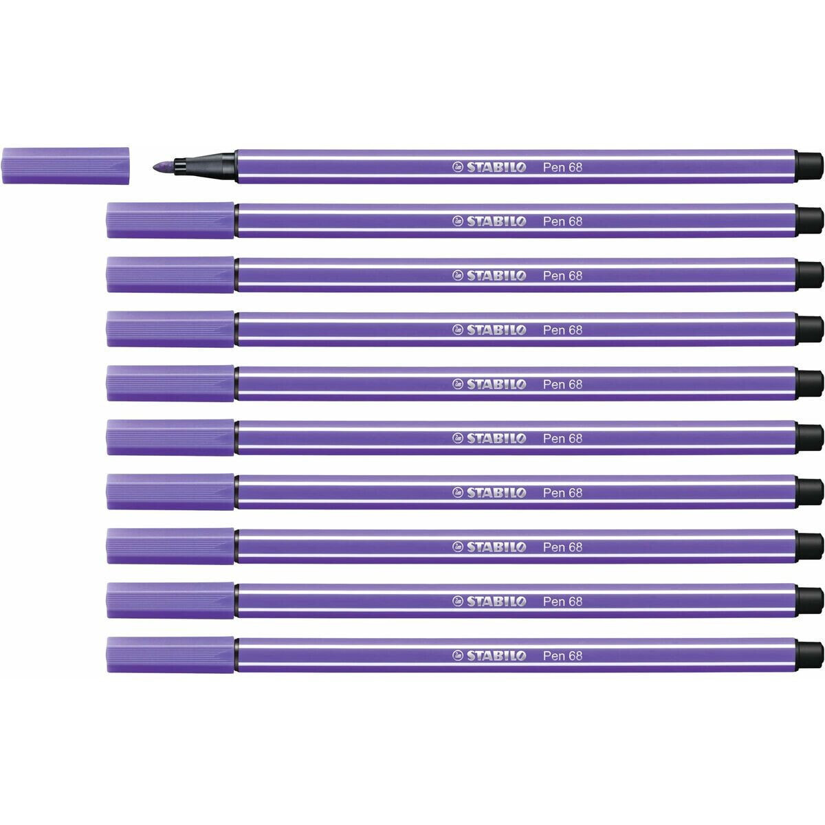STABILO Pen 68 фломастер Фиолетовый 1 шт 68/55