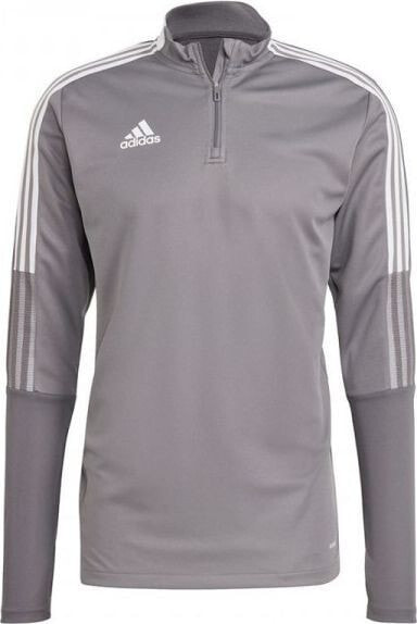 Мужская брендовая толстовка Adidas Bluza adidas TIRO 21 Training Top GH7301 GH7301 szary L