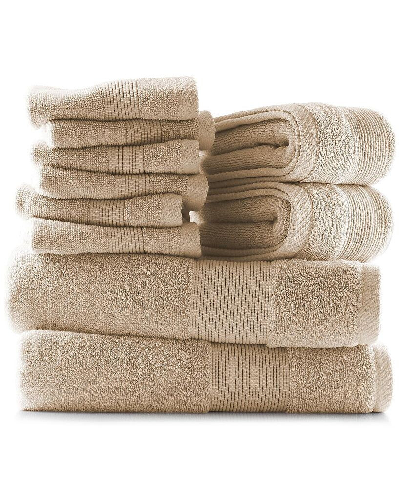 Hearth & Harbor bath Towel Collection, 100% Cotton Luxury Soft 10 Pc Set