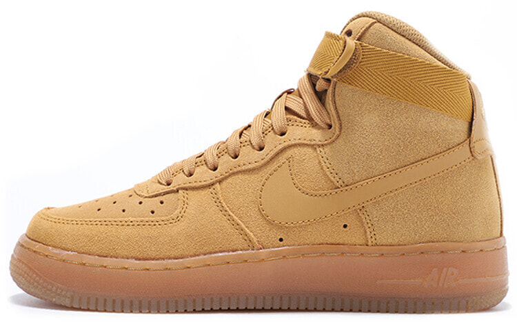 Nike Air Force 1 High LV8 3 高帮 板鞋 GS 小麦黄 / Кроссовки Nike Air Force 1 High LV8 3 GS CK0262-700