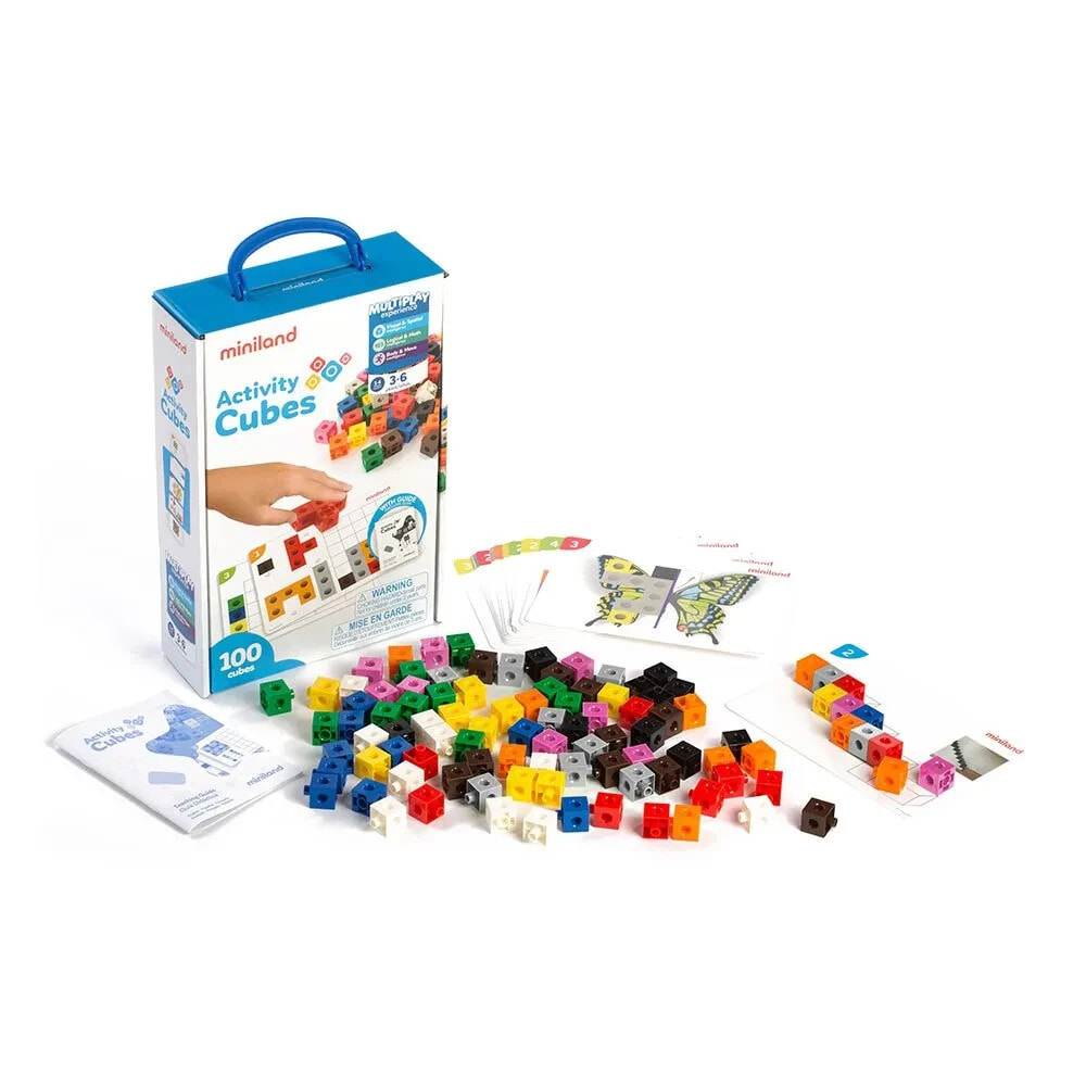 MINILAND Activity Cubes Toy