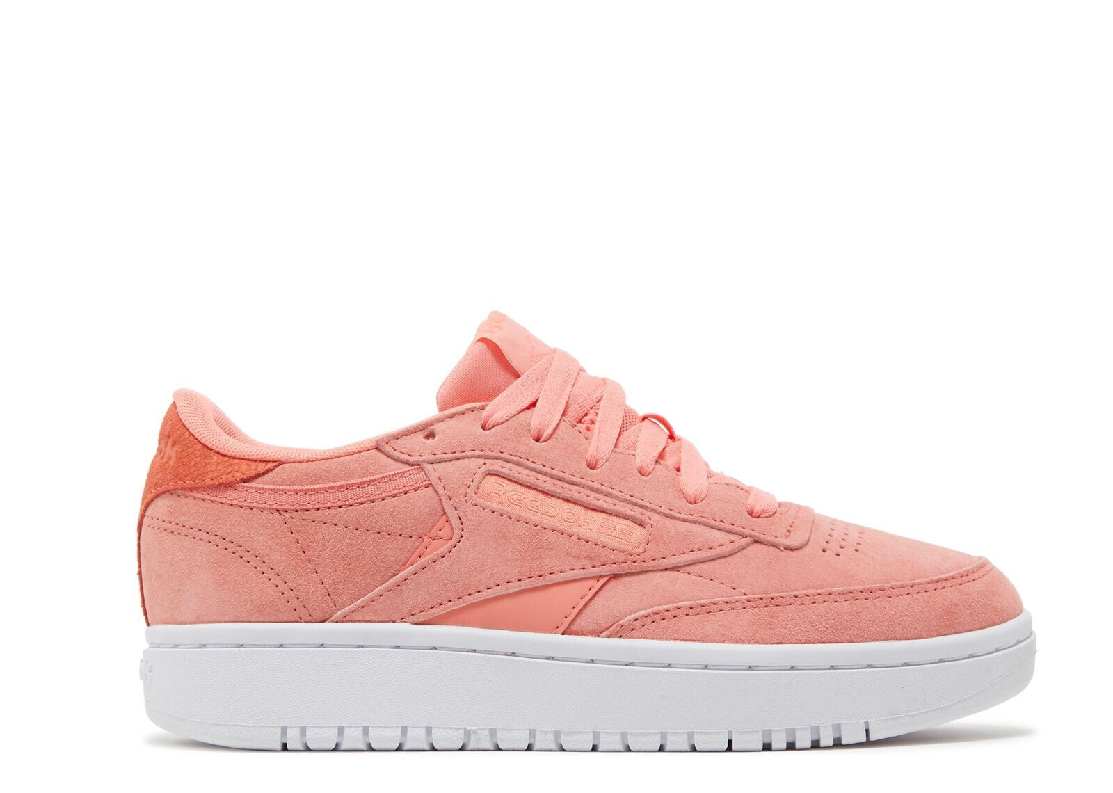 Wmns Club C Double 'Twisted Coral'