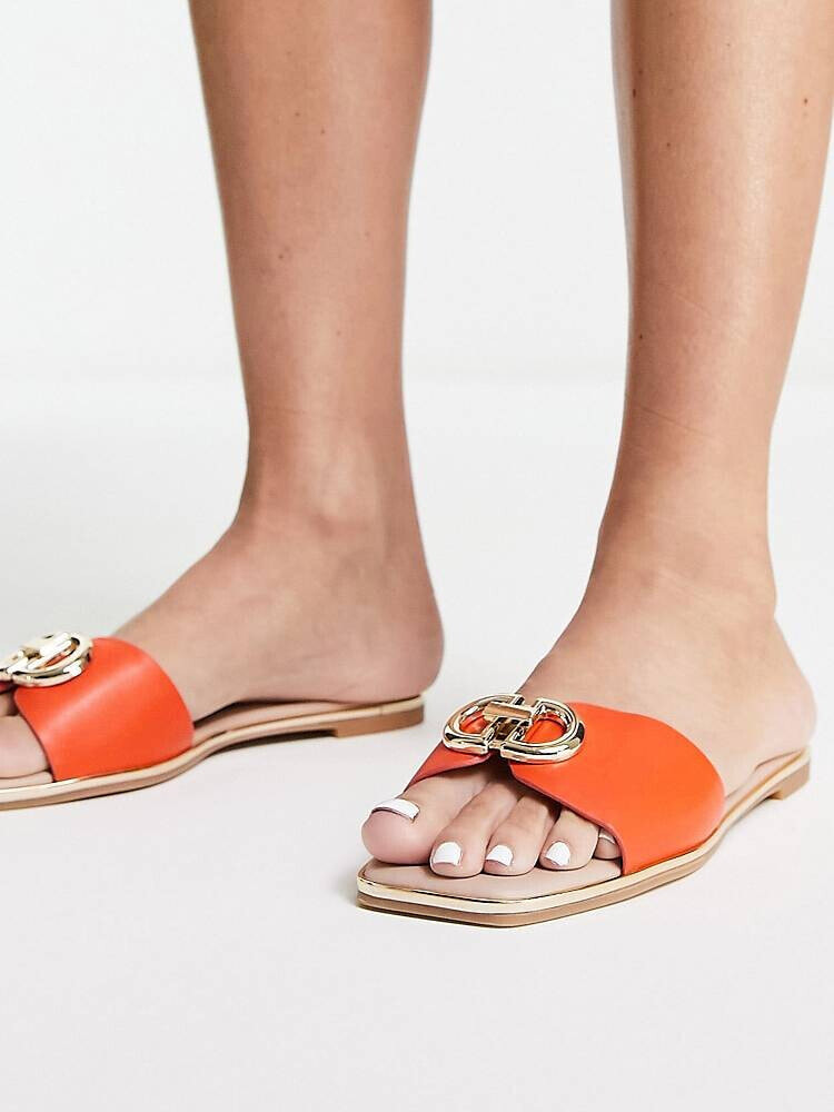 Aldo cheap orange sandals