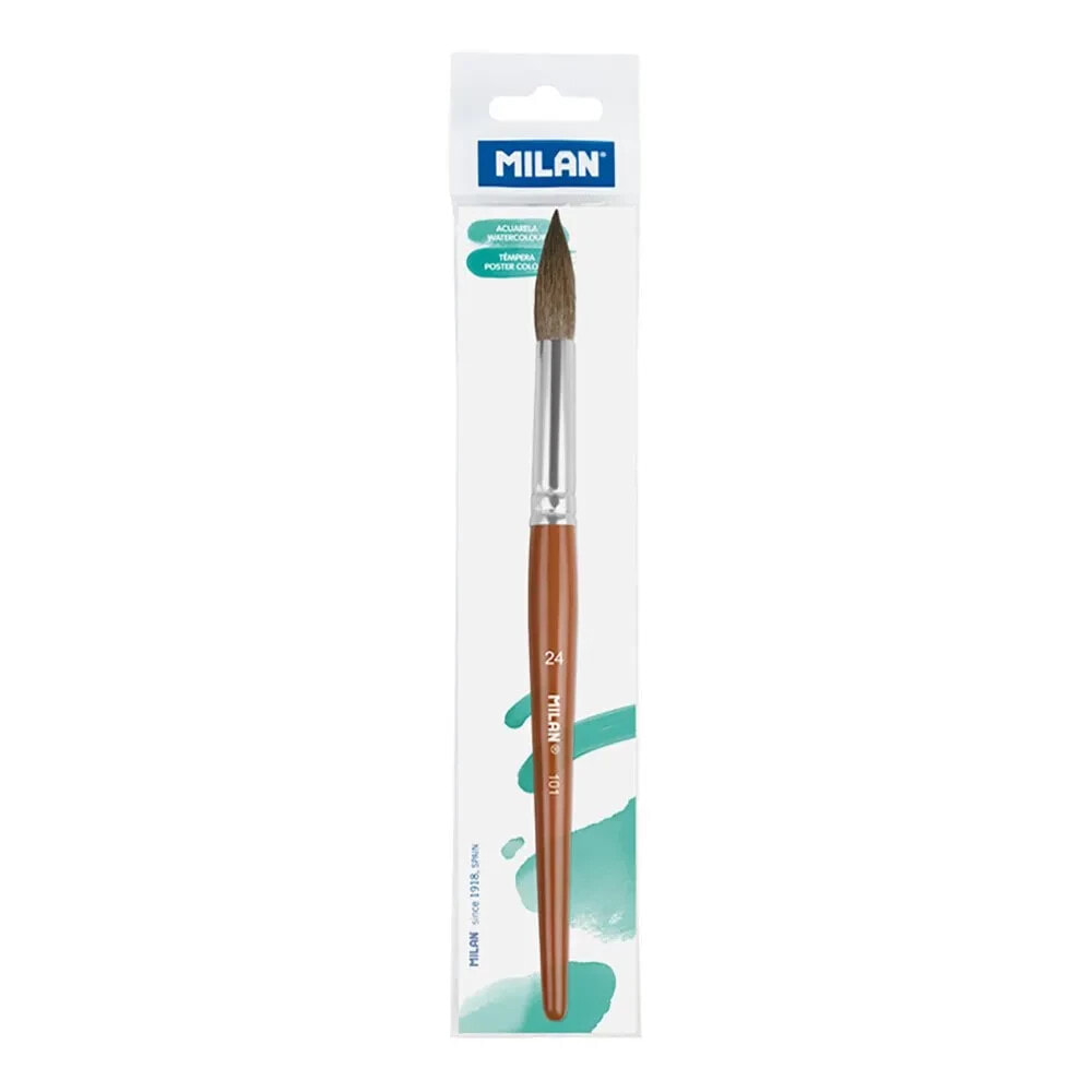 MILAN PolybaGr Round School Paintbrush Series 101 No. 24