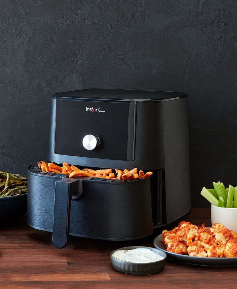 Vortex 6QT Large Air Fryer Oven Combo, Customizable Smart Cooking Programs, Digital Touchscreen, Nonstick and Dishwasher-Safe Basket, Includes Free App with over 1900 Recipes