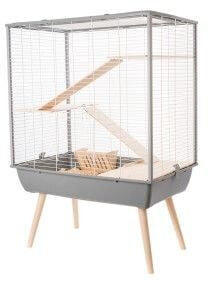 Zolux Gray cage Neo Cozy large rodents H80