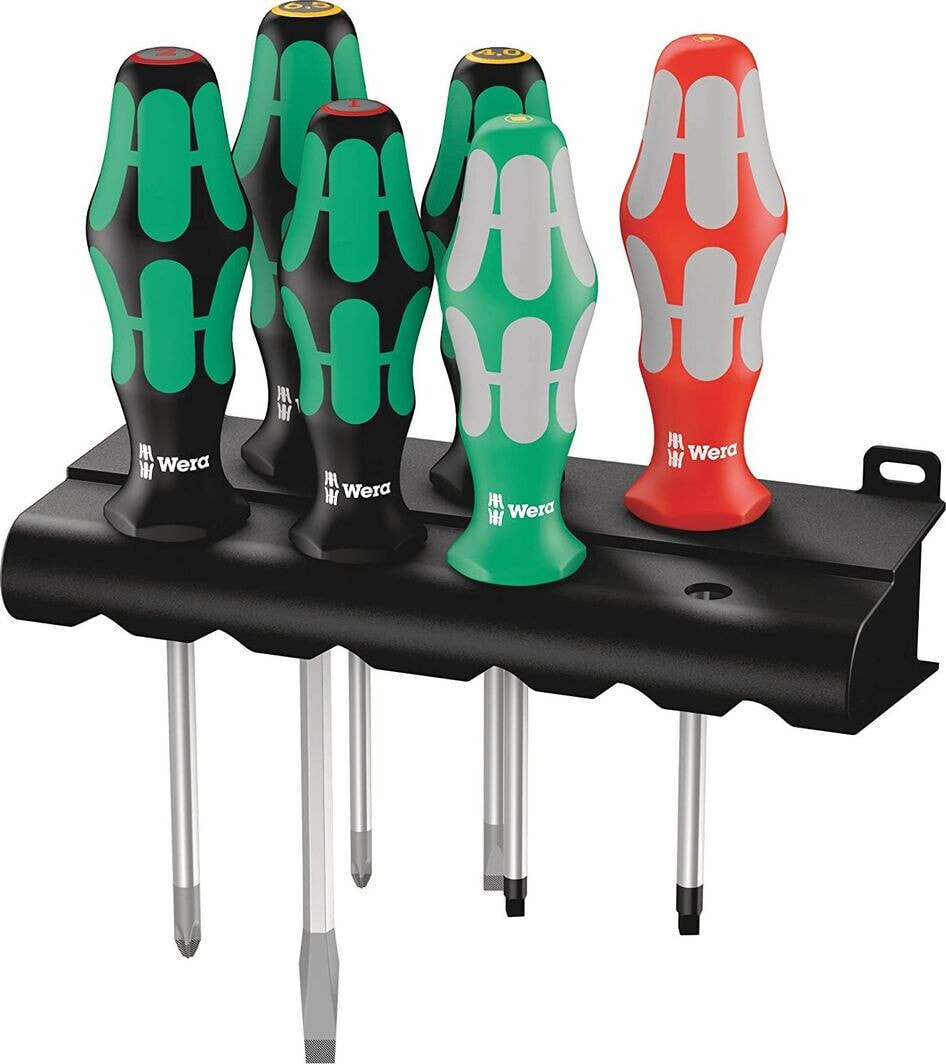 Wera Wera 334/368/6 Rack - Screwdriver set