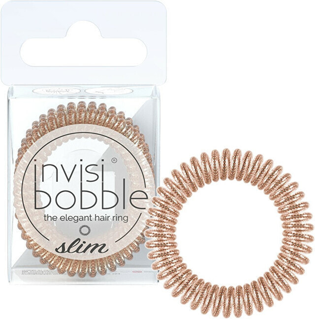 Резинка, ободок или повязка для волос invisibobble Slim Of Bronze and Beads 3 pcs