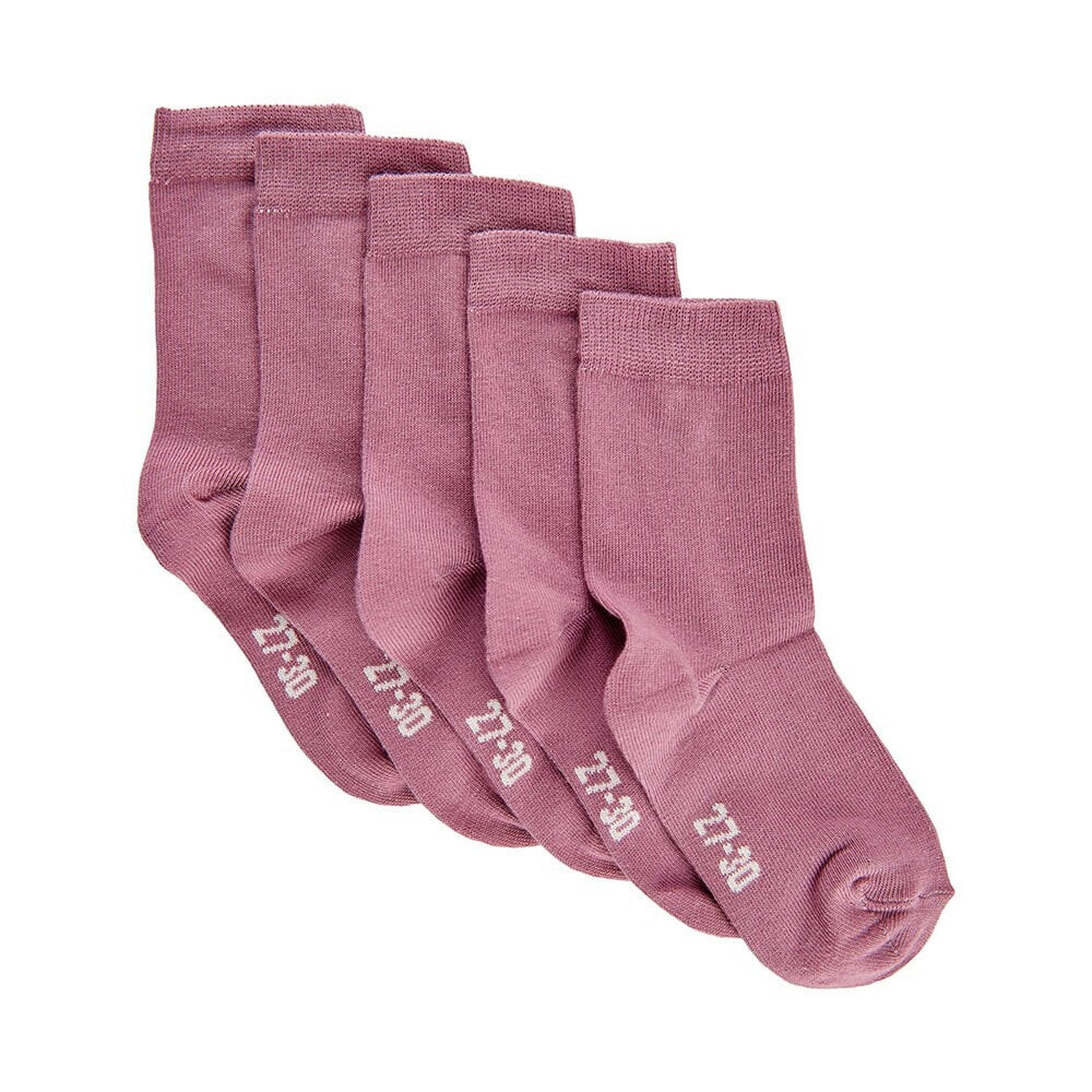 MINYMO Ankle Solid 5 Pack Socks