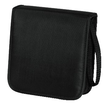 Hama CD Wallet Nylon 20, black 20 диск (ов) Черный 00033830