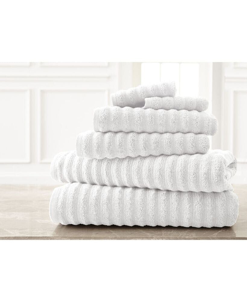 Modern Threads wavy Luxury Spa Collection 6-Pc. Quick Dry Towel Set