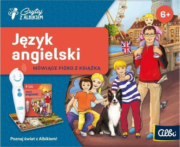 Albi Czytaj z Albikiem - Zestaw Pióro + Język Angielski