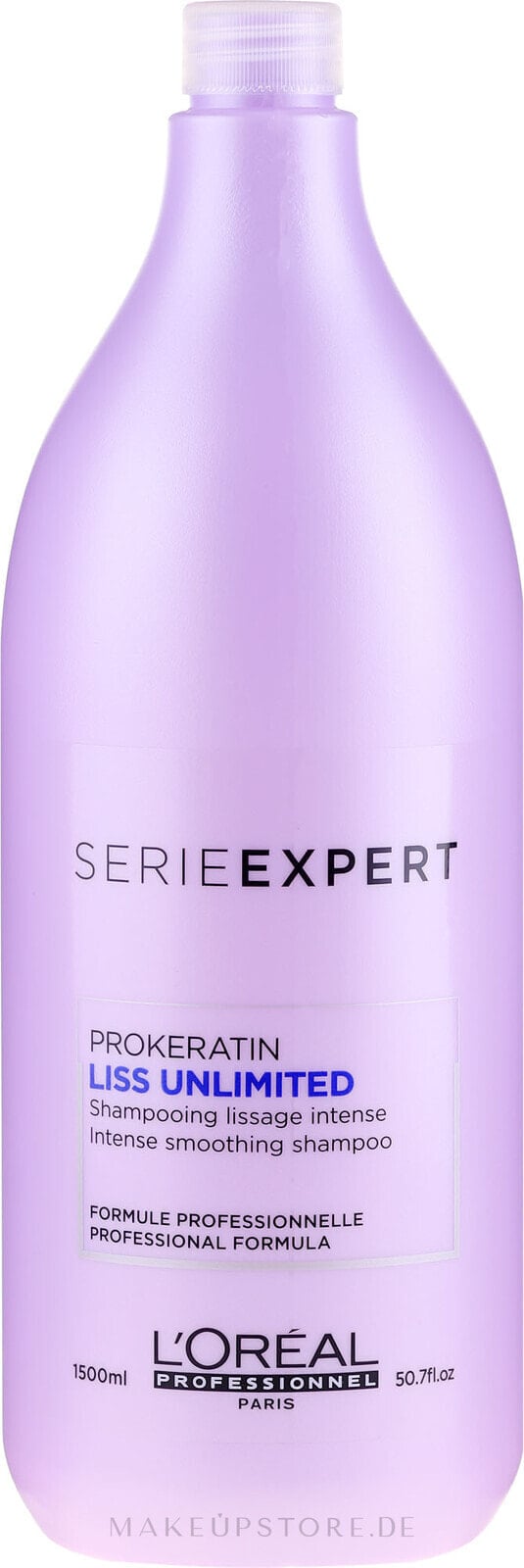 Glättendes Shampoo für widerspenstiges Haar - L'Oreal Professionnel Liss Unlimited Prokeratin Shampoo