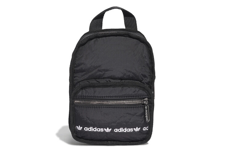 adidas originals BP 锦纶 书包背包双肩包 迷你 男女同款情侣款 黑色 / Рюкзак Backpack Adidas Originals GE4780