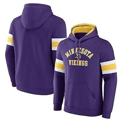 NFL Minnesota Vikings Men's Old Reliable Fashion Hooded Sweatshirt - S