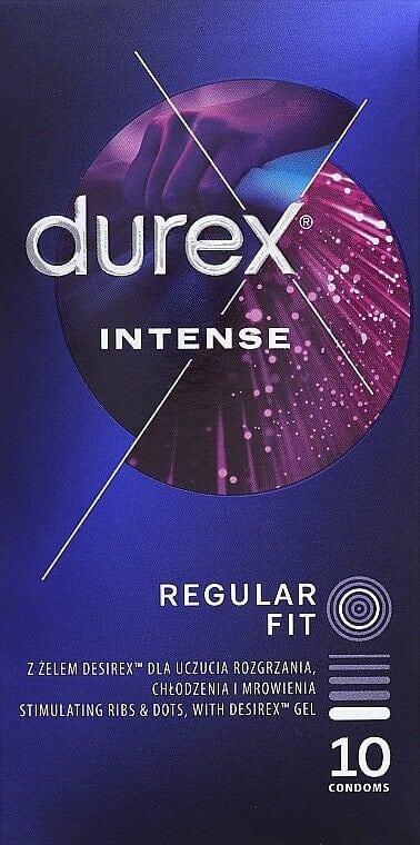 Kondome 10 St. - Durex Intense Orgasmic