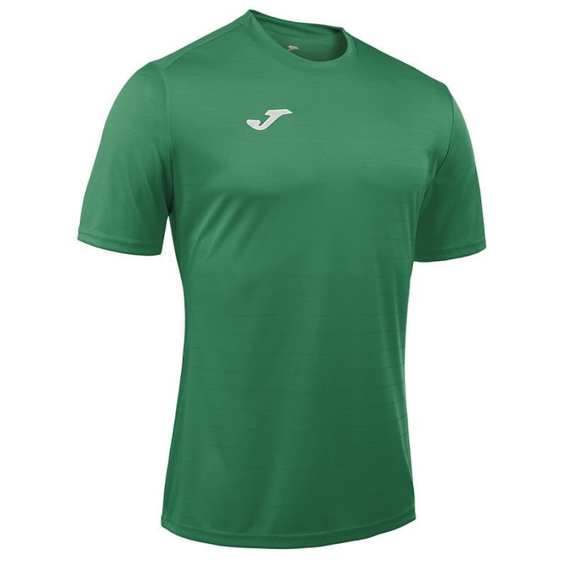 Мужская футболка спортивная зеленая с логотипом Joma Campus II 100417.450