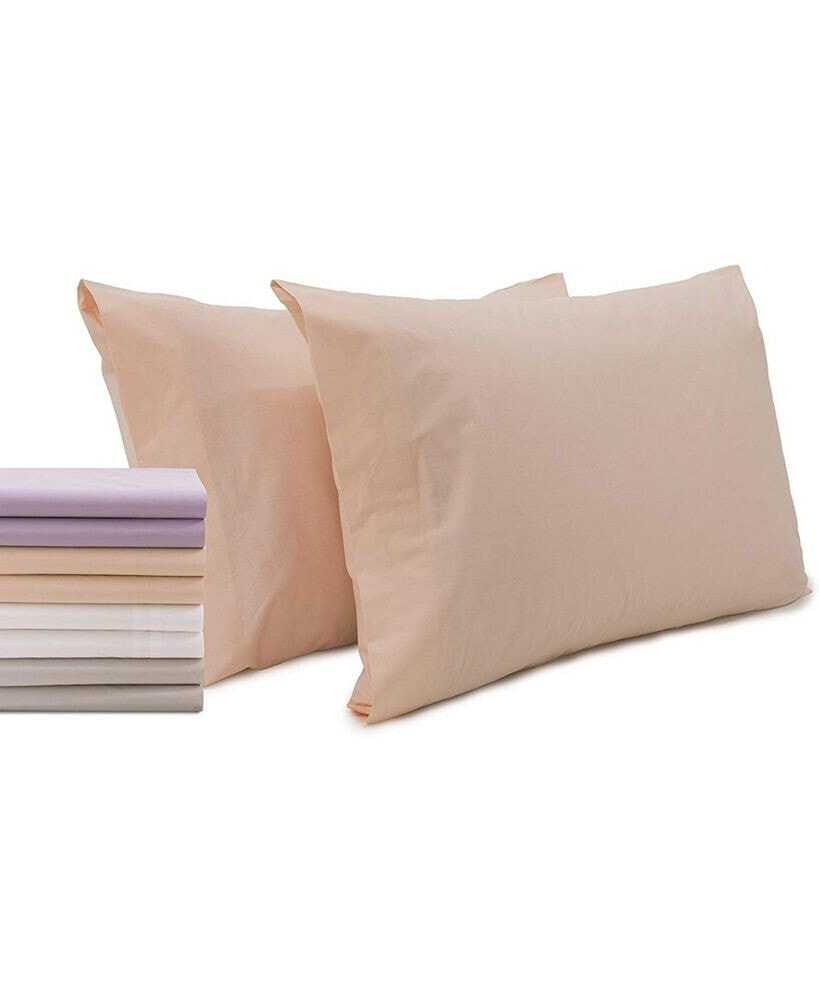 Superior Linen superity Linen Breathable Envelope Pillow Case – (2 Packs)