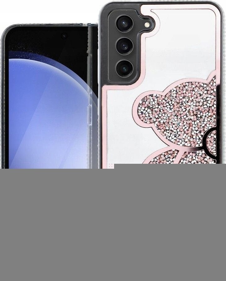 OEM Futerał TEDDY BEAR do SAMSUNG A51 różowy