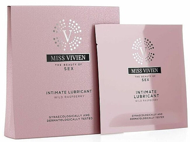 Gleitmittel auf Wasserbasis Wilde Himbeeren - Miss Vivien Intimate Lubricant Wild Raspberry