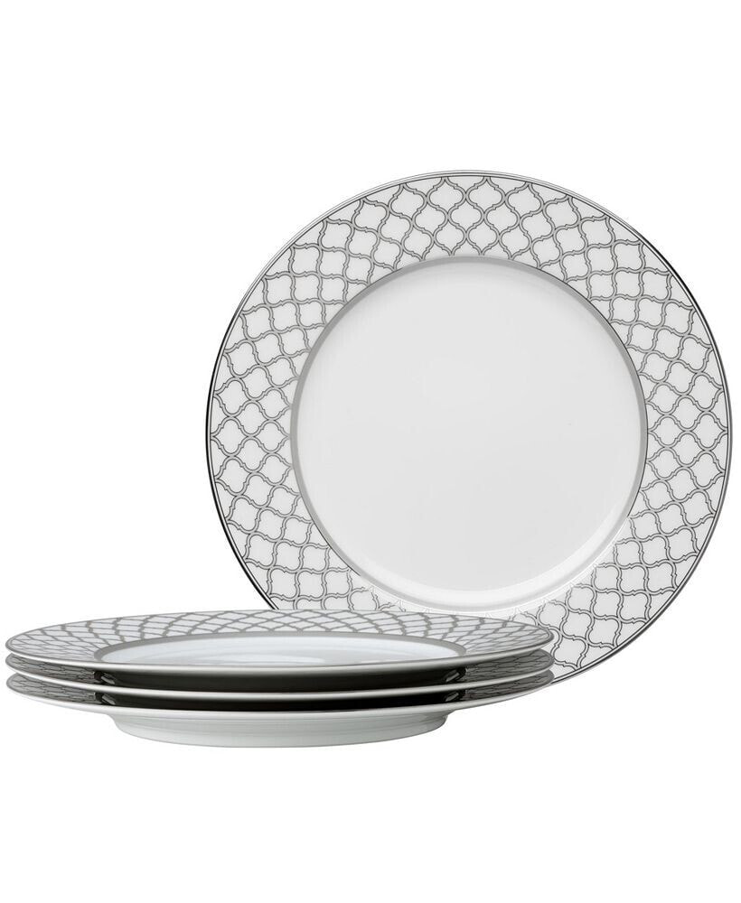 Eternal Palace Set Of 4 Dinner Plates, 10-1/2