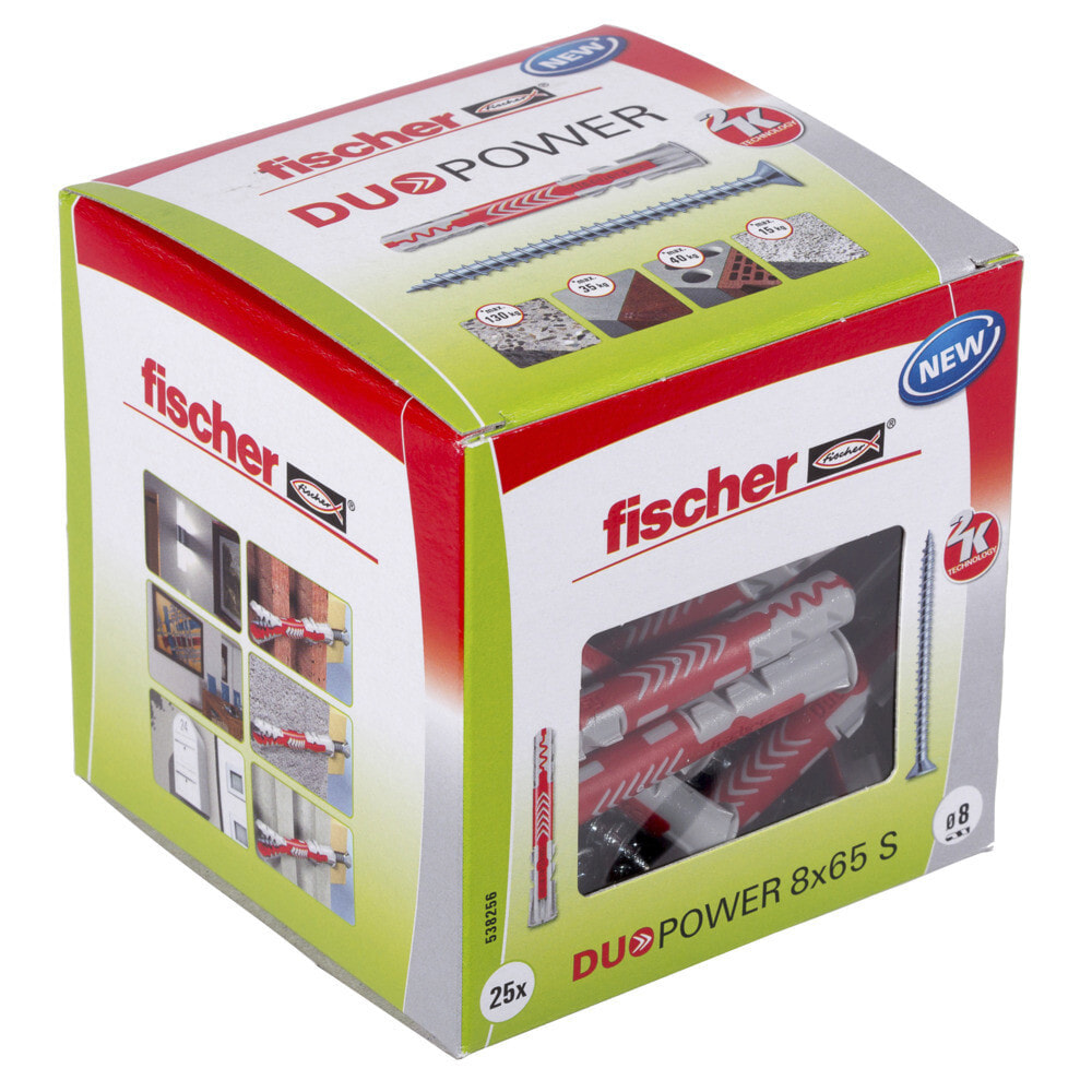 Fischer DUOPOWER 8 x 65 S LD 538256