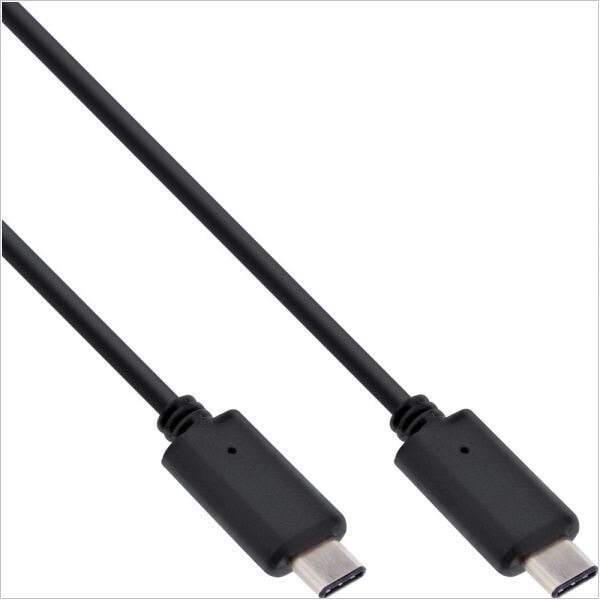 InLine USB 3.1 Typ C, 2m USB кабель 3.2 Gen 2 (3.1 Gen 2) USB C Черный 35702