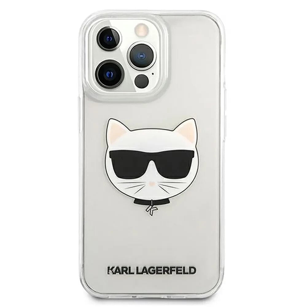 KARL LAGERFELD Klhcp13Xctr iPhone 13 Pro Max 6.7 Choupette Head phone case