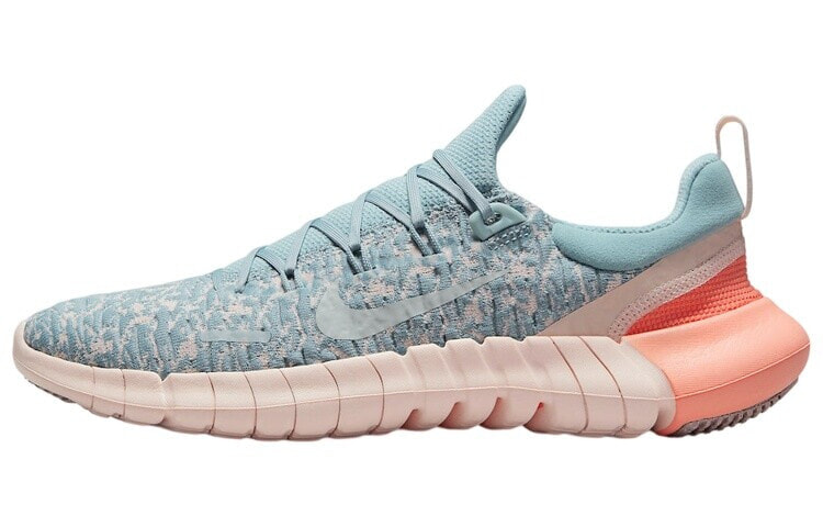 Nike Free RN 5.0 简约拼色运动 低帮 跑步鞋 女款 蓝橙 / Кроссовки Nike Free RN 5.0 CZ1891-300