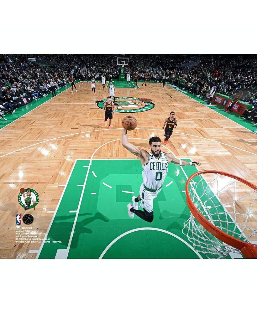 Fanatics Authentic jayson Tatum Boston Celtics Unsigned Dunk in Game 2 vs. Hawks 11