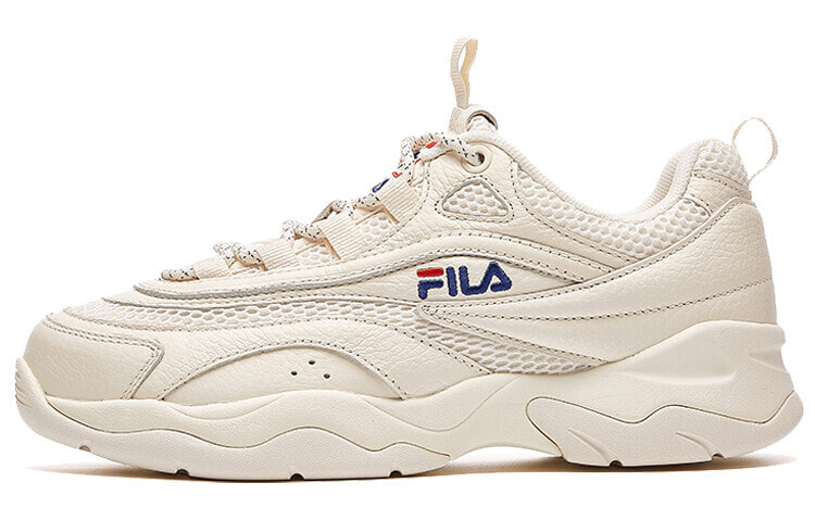 FILA FUSION斐乐潮牌 Ray 1 复古 运动休闲鞋 女款 微白 / Кроссовки FILA FUSION Ray 1 T12W921110CSW