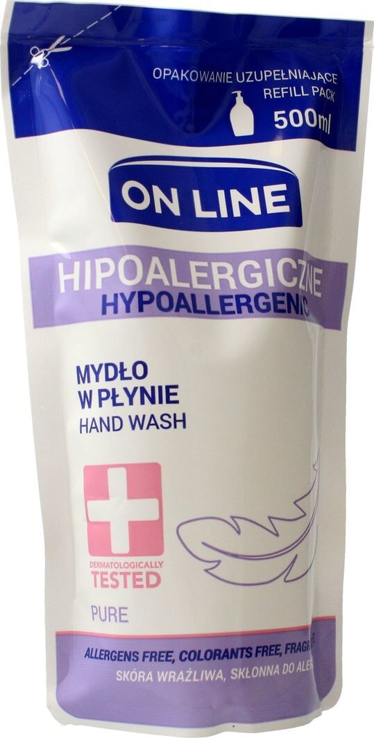 On Line Hypoalergenic LIquid Soap Гипоаллергенное жидкое мыло Рефил 500 мл