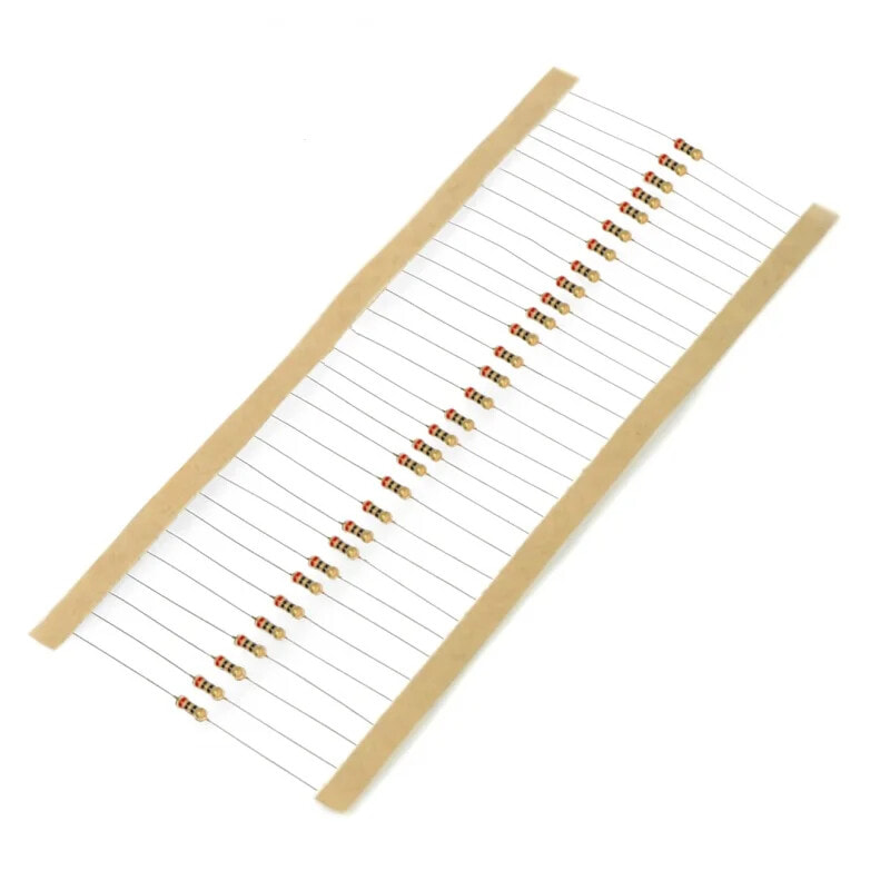 JustPi THT CF carbon resistor 1/4W 20Ω - 30pcs.