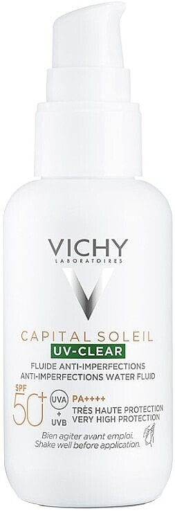 Sonnenschutz-Fluid für das Gesicht - Vichy Capital Soleil UV-Clear SPF50