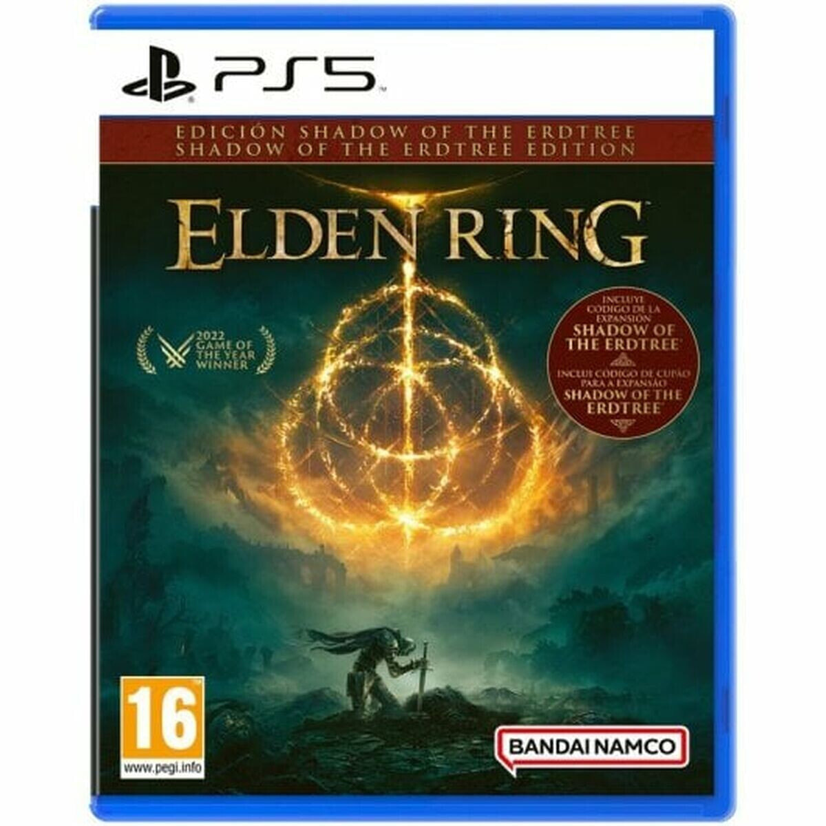 PlayStation 5 Video Game Bandai Namco Elden Ring: Shadow of the Erdtree Edition