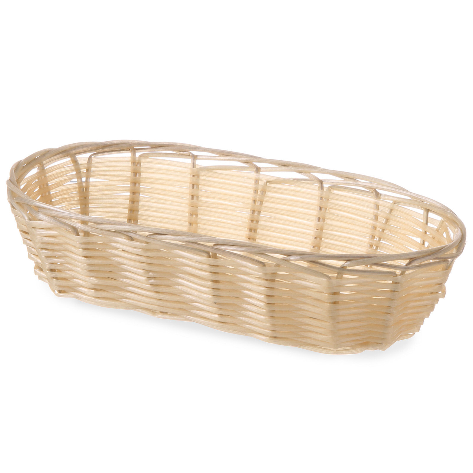 Oval poly rattan bread basket 225x110x60mm - Hendi 426708