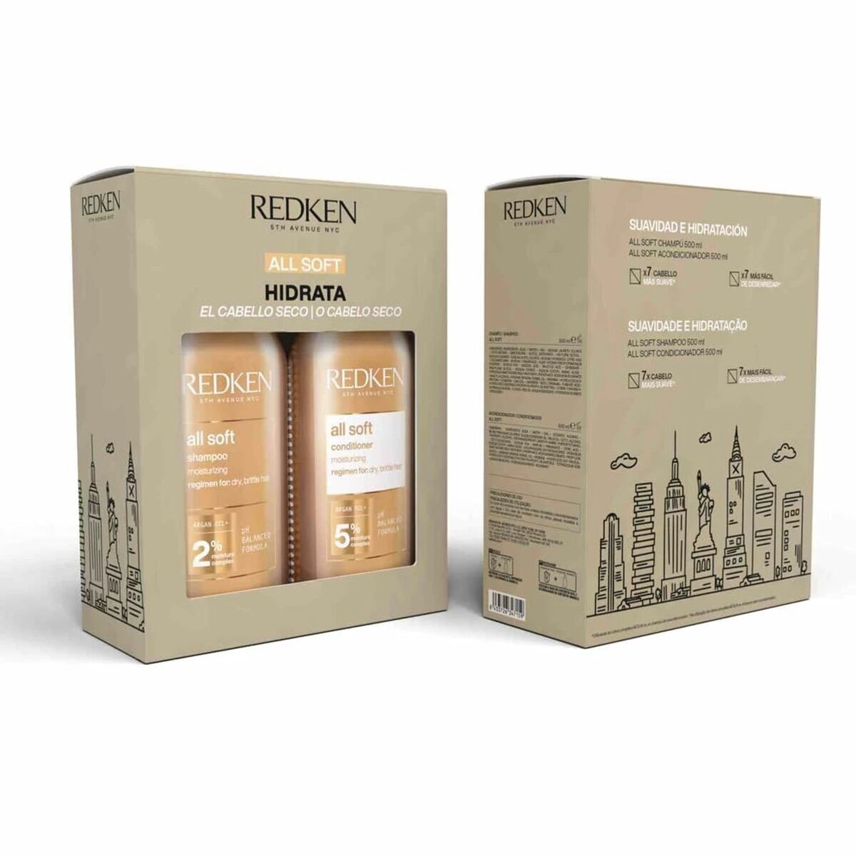 Shampoo Set Redken ALL SOFT 3 Pieces