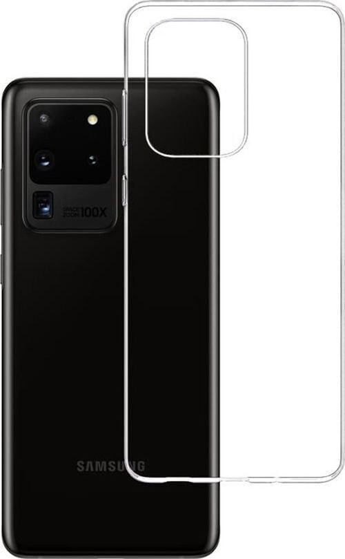 чехол силиконовый прозрачный Samsung G988 S20 3MK