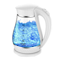 Camry AD 1274 B electric kettle 1.7 L White,Transparent 2200 W