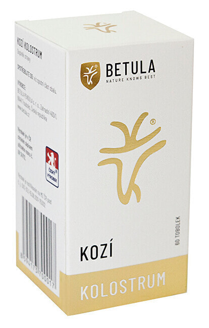 Betula pendula Goat Colostrum Козье молозиво для иммунной поддержки 60 капсул