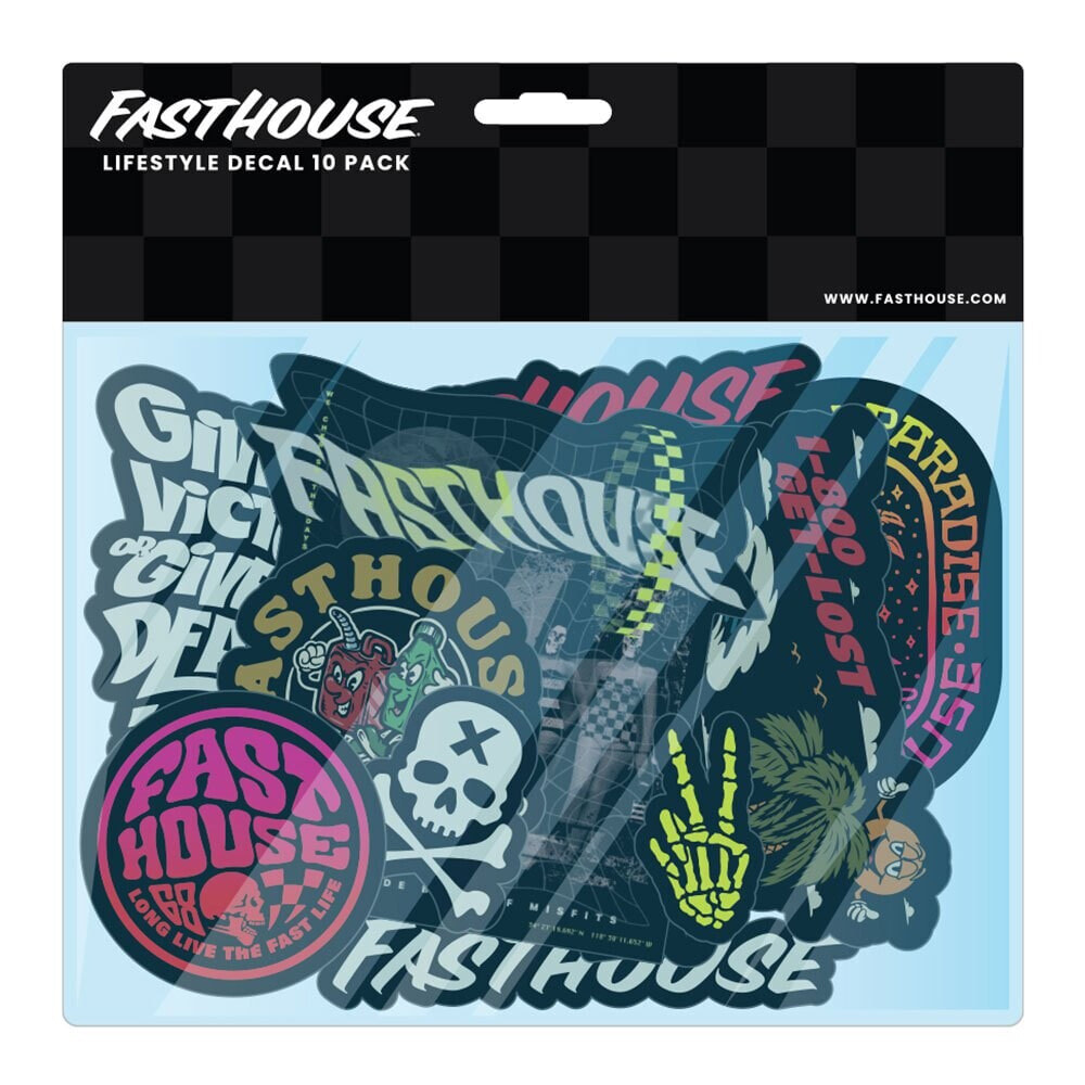 FASTHOUSE SS23 10 Pack Stickers