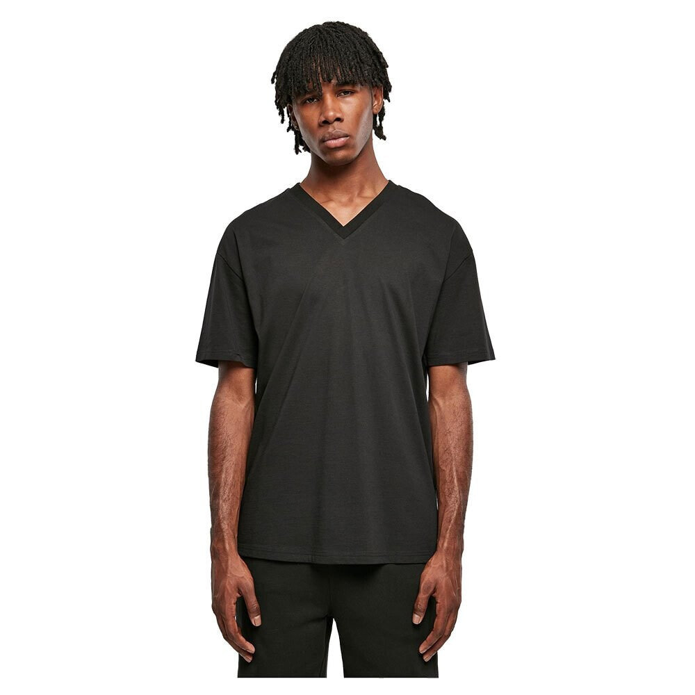 URBAN CLASSICS Organic Oversized Short Sleeve V Neck T-Shirt