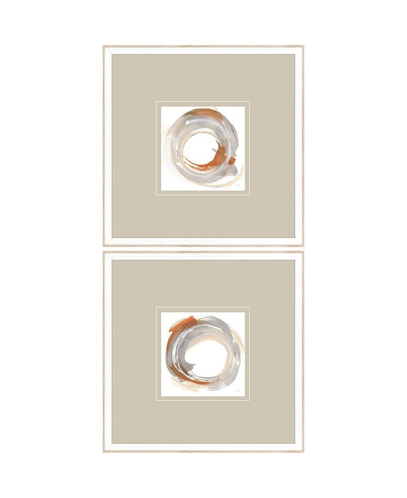 Paragon Picture Gallery hake Neutral Framed Art, Set of 2